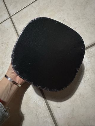 Portagioie viola effetto coccodrillo