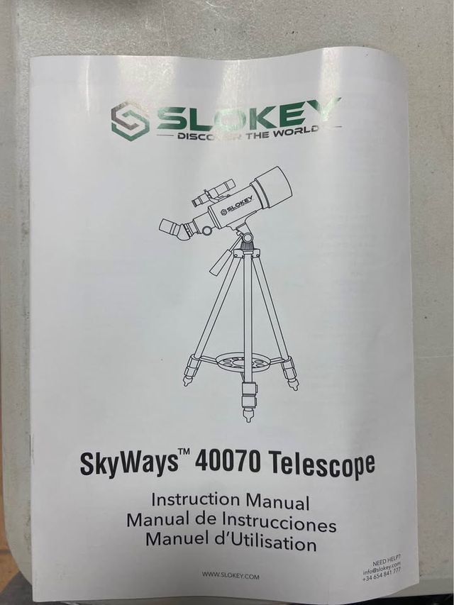 Telescopio SKYWAYS 40070 SLOKEY