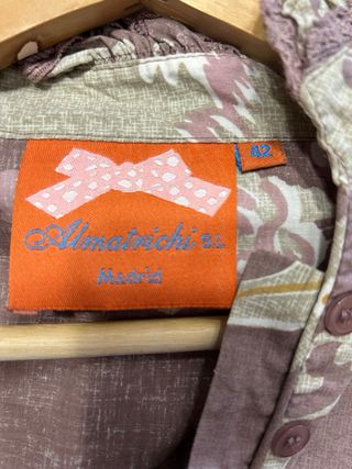 Camisa Almatrichi Estampada talla 42