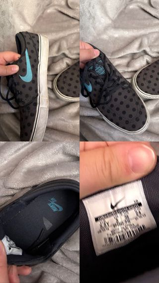 Nike SB Stefan Janoski Pois Grigio e azzurro