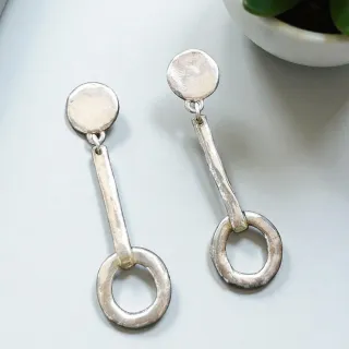 Pendientes Tous “Duna” en plata 925