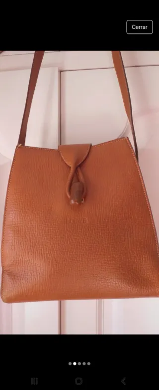 Bolso Chanel Marrón Piel