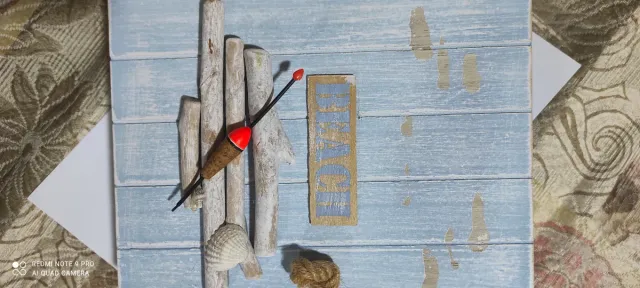 Cassetta Legno Chiavi Decorata BEACH