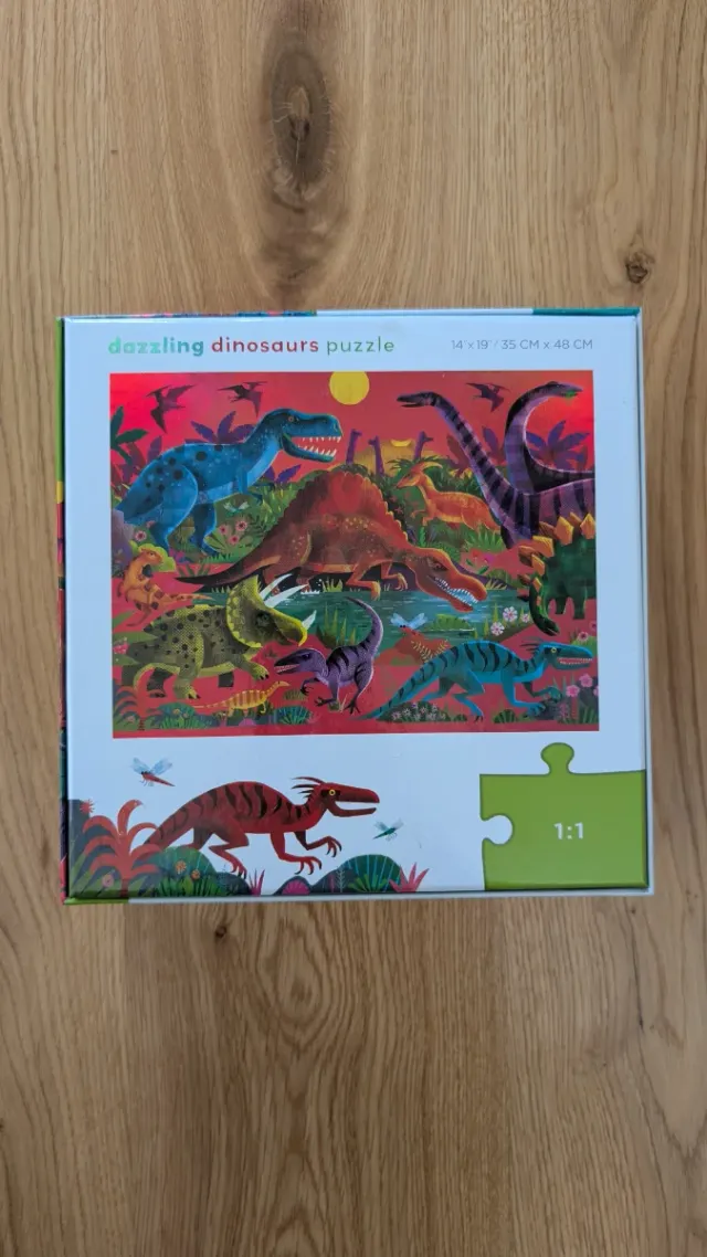 Puzzle Dinosaurios Crocodile Creek 60 Piezas