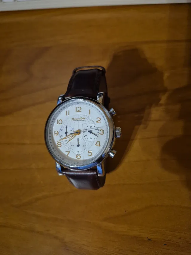 Reloj Massimo Dutti Chronograph Marrón/Plata
