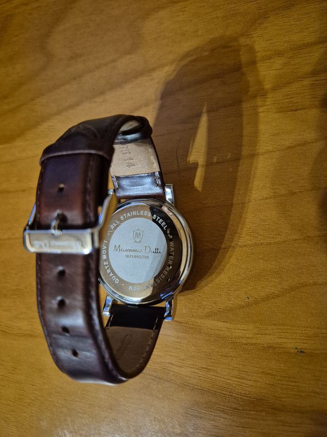 Reloj Massimo Dutti Chronograph Marrón/Plata