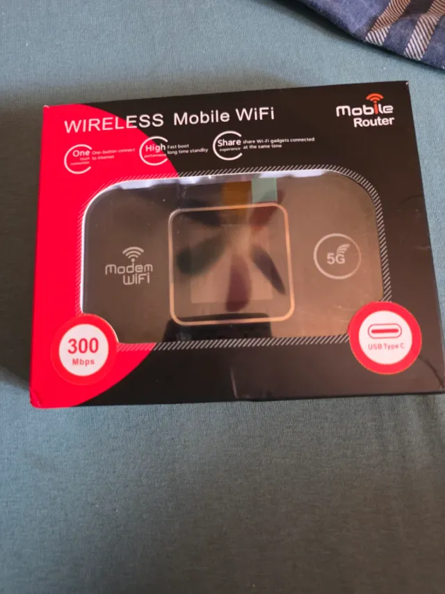 Repetidor WiFi Portátil Mobile Router 300 Mbps