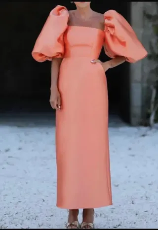 Vestido fiesta Silvia Fernández Talla 42 Nuevo