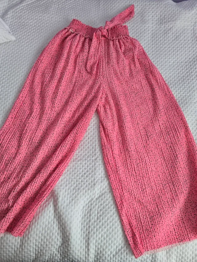 Lote 2 Pantalones Zara fluidos lunares