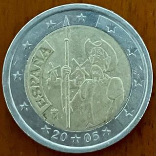 Moneda Conmemorativa de 2 Euros  España 2005