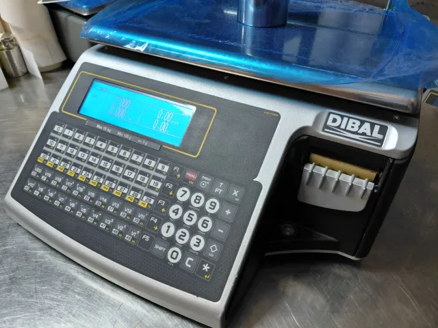 Balanza DIBAL STAR S-545 con ticket