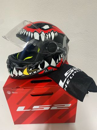 Casco Moto LS2 Niño Tiburón