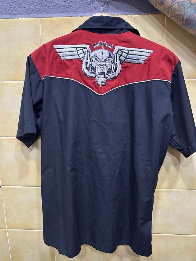 Camisa Bordada Motorhead Dragonfly Metal Rock