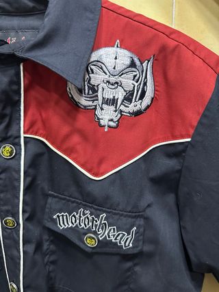 Camisa Bordada Motorhead Dragonfly Metal Rock