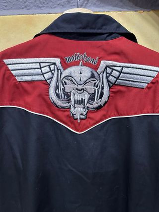 Camisa Bordada Motorhead Dragonfly Metal Rock