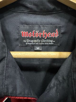Camisa Bordada Motorhead Dragonfly Metal Rock