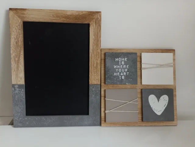 Pizarra y Sujeta Notas Decorativo