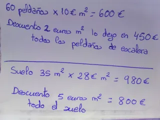 Baldosas Gresmanc, marca fuji Terraza y Escalera
