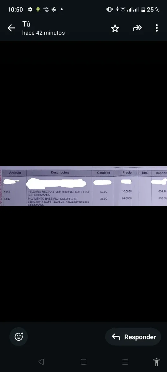 Baldosas Gresmanc, marca fuji Terraza y Escalera