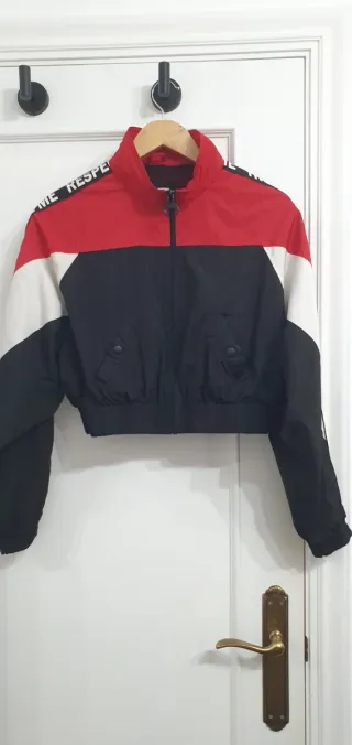 Chaqueta color block