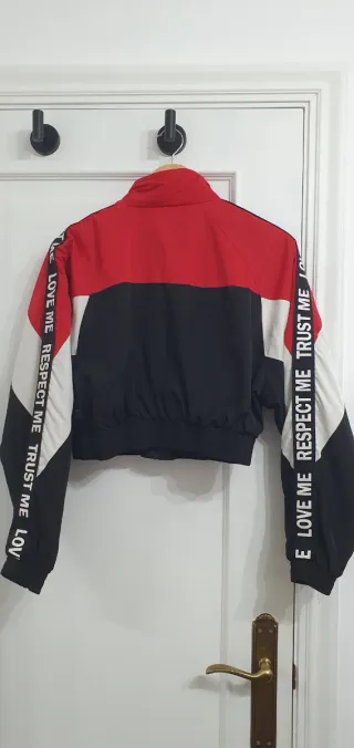 Chaqueta color block