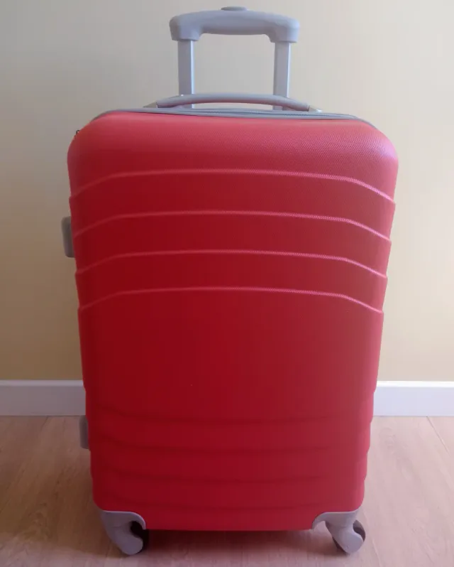 Maleta Mediana Rojo Coral Misako