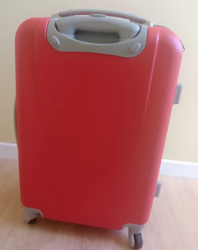 Maleta Mediana Rojo Coral Misako