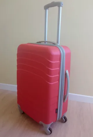 Maleta Mediana Rojo Coral Misako