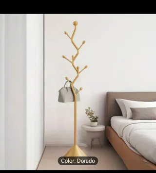 Appendiabiti in Metallo Dorato