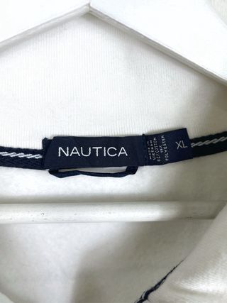 Sudadera Nautica Quarter Zip Oversize Retro Y2K