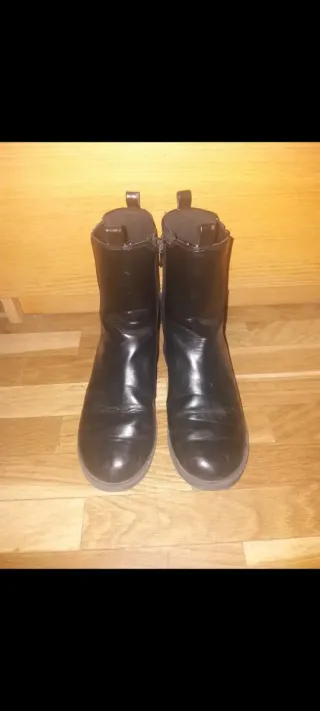 Botines piel Zara Talla 36