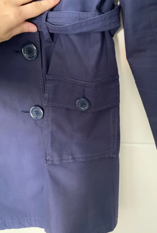 Gabardina Tribune azul