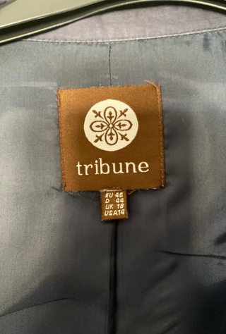 Gabardina Tribune azul