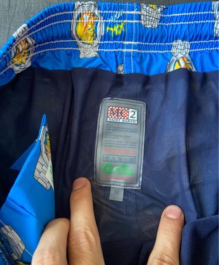 Costume Saint Barth Stampa Orologi Blu