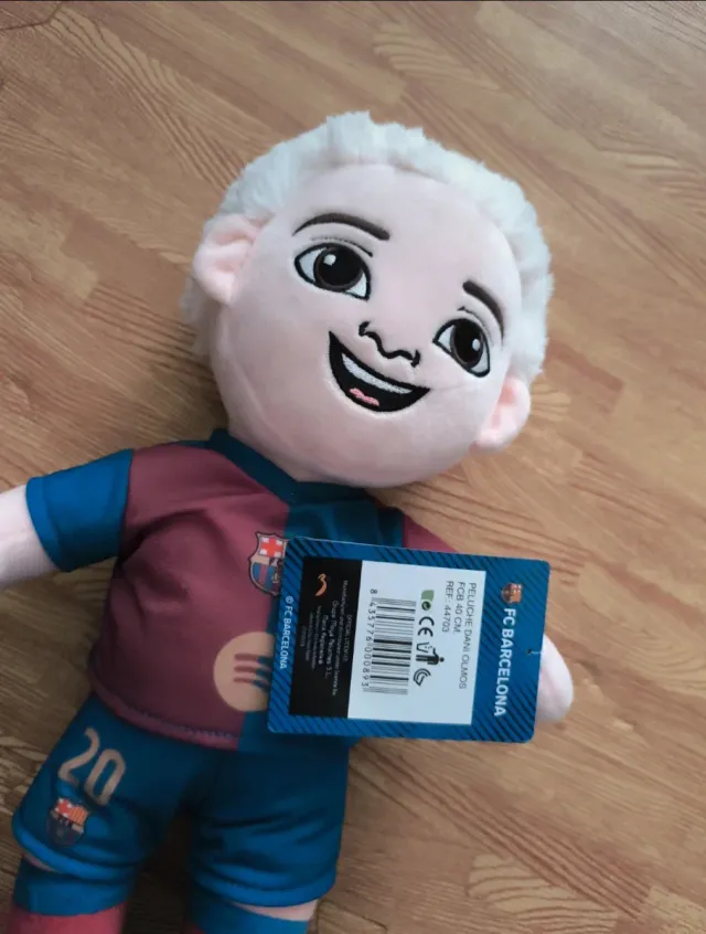 Peluche Dani Olmo FC Barcelona