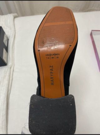 Botines negros tacón