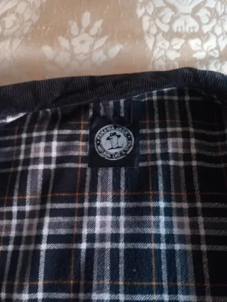 Gabardina Panamá Jack Negra Talla XL
