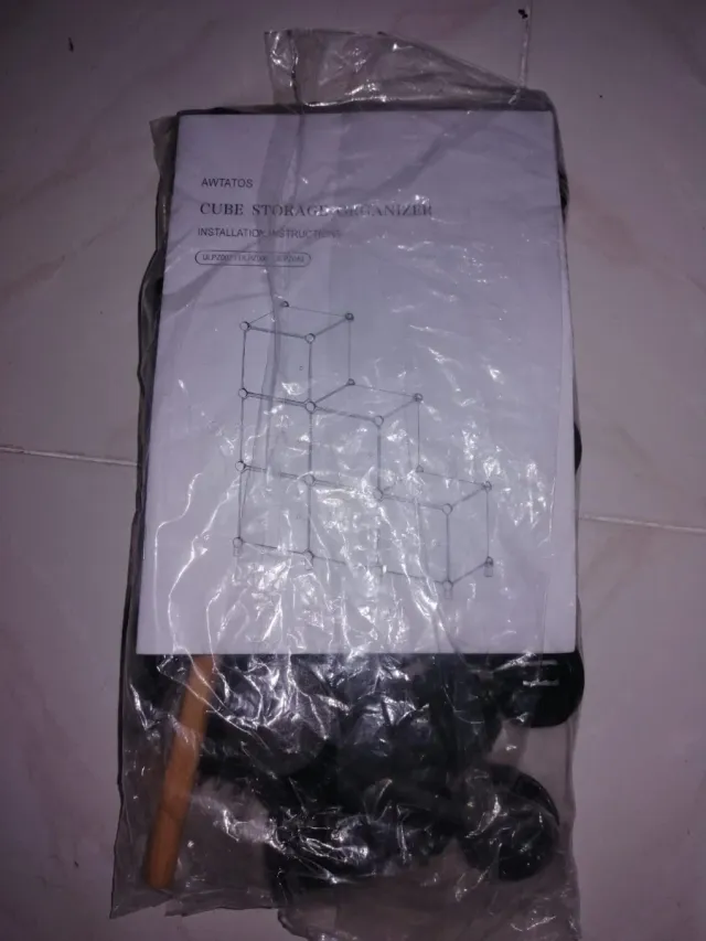 Cubos de almacenaje organizador