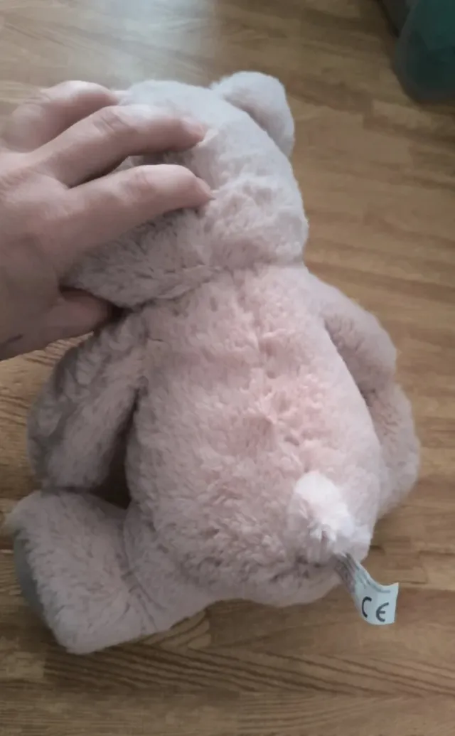 Peluche Osito Rosa Suave