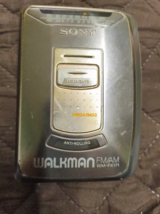 Dos Walkman Sony FM/AM WM-FX171 Plata