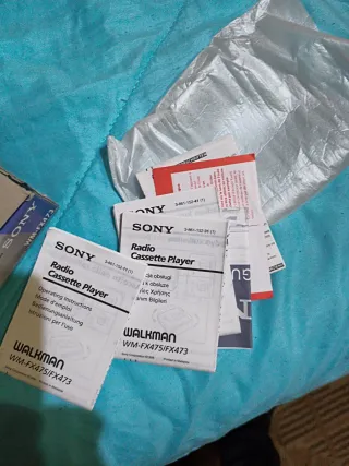 Dos Walkman Sony FM/AM WM-FX171 Plata