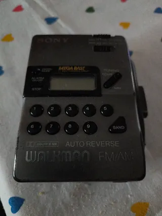 Dos Walkman Sony FM/AM WM-FX171 Plata