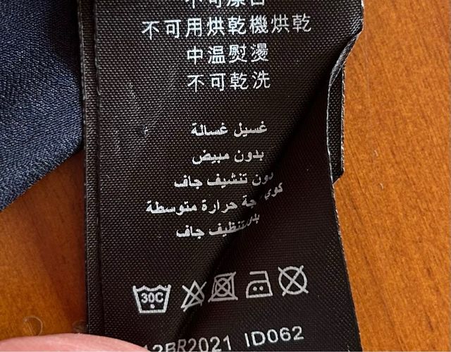 Blusa Bimba Lola Talla L Encaje Azul