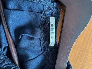 Blusa Bimba Lola Talla L Encaje Azul