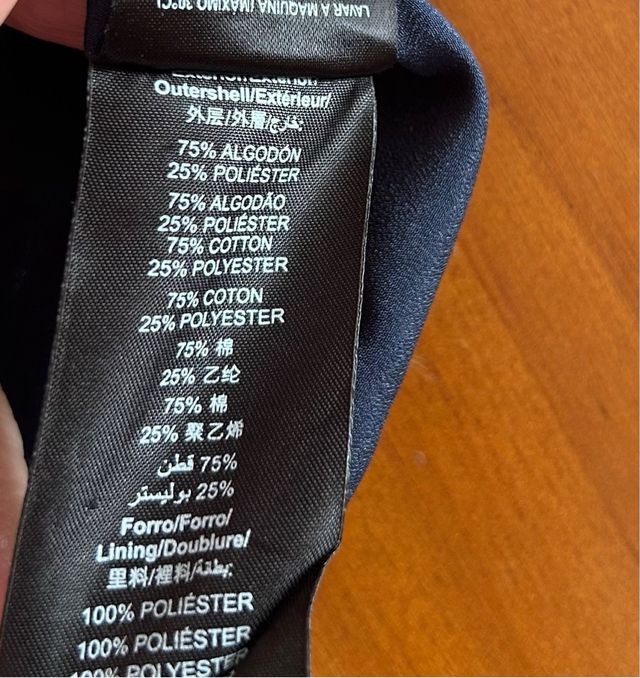 Blusa Bimba Lola Talla L Encaje Azul