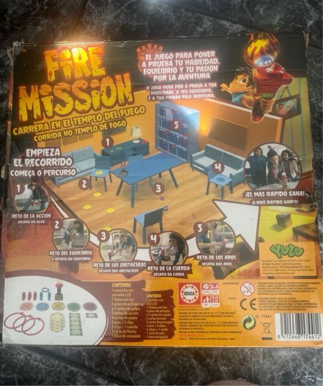 Juego de mesa Fire Mission Educa