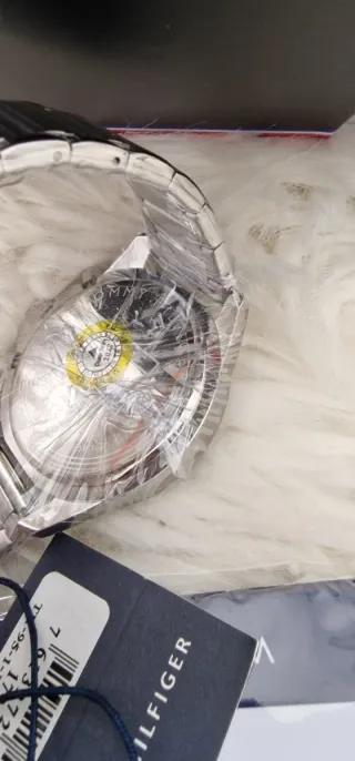 Reloj Tommy Hilfiger Hombre Azul y Plateado