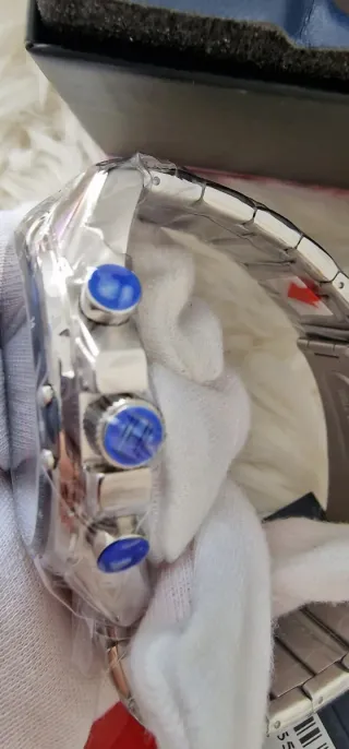 Reloj Tommy Hilfiger Hombre Azul y Plateado