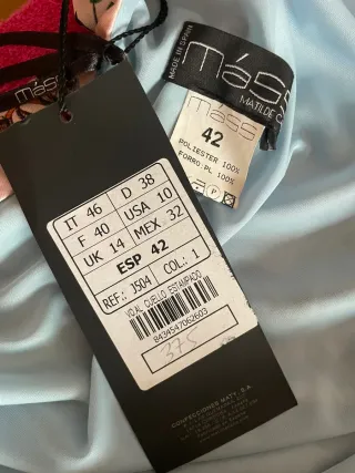 Vestido Matilde Cano Talla 42 Nuevo