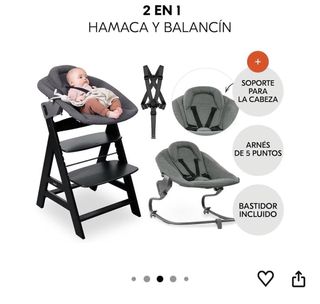 Pack Trona + Hamaca Hauck Beta Premium